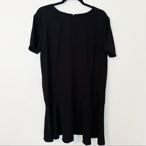 Mossimo Size Large Black Drop Waist Short Sleeve D